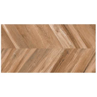 Prime Chevron brown mat płytka gresowa 60x120