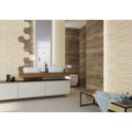 Paradyż Serene beige struktura płytka ścienna heksagon 19,8x17,1