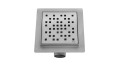 Rea Dots odpływ liniowy 12x12 stal szczotkowana