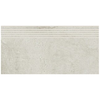 Opoczno Newstone white stopnica 30x60 cm