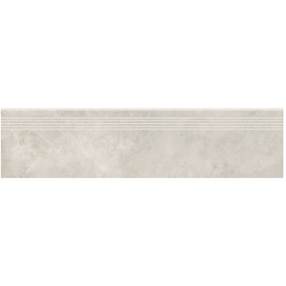 Opoczno Quenos white stopnica 30x120 cm
