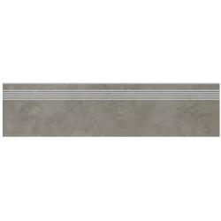 Opoczno Quenos grey stopnica 30x120 cm