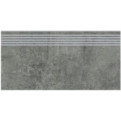 Opoczno Newstone graphite stopnica 30x60 cm