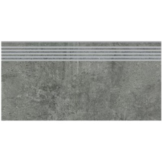 Opoczno Newstone graphite stopnica 30x60 cm