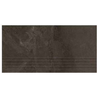 Tubądzin Grand Cave brown stopnica płytka gresowa 59,8x29,6cm