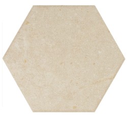 Domino Bihara beige hex płytka ścienna 11x12,5 cm