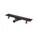 Tyncer Venisio Slim + odpływ liniowy czarny mat 50cm