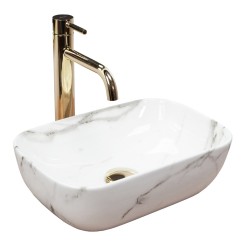 Rea Belinda Mini Aiax Shiny umywalka nablatowa 36x25cm