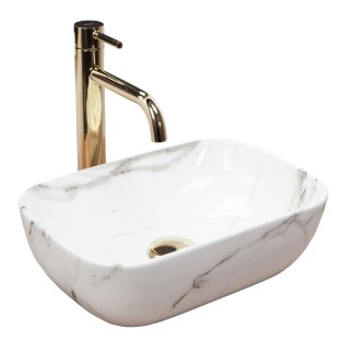 Rea Belinda Mini Aiax Shiny umywalka nablatowa 36x25cm