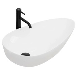 Rea Greta umywalka nablatowa ceramiczna biała