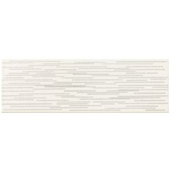 Domino Burano white bar inserto D cegiełka 23,7x7,8 cm