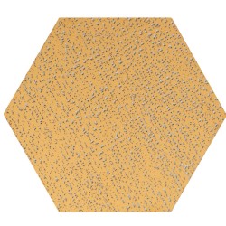 Domino Bihara gold dekor hex 11x12,5 cm