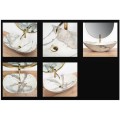 Rea Royal Sand umywalka nablatowa 62x36cm - aranżacja