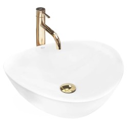 Rea Andrea umywalka nablatowa biała