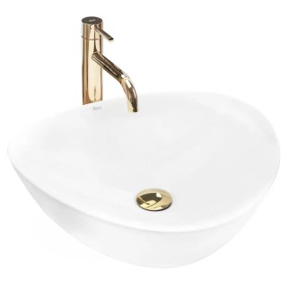 Rea Andrea umywalka nablatowa biała