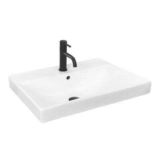 Rea Mandy umywalka wpuszczana w blat biała 60x46x6,8cm