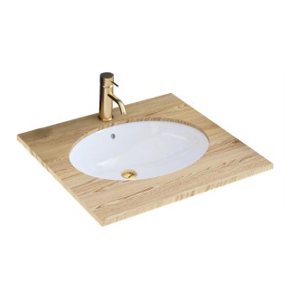 Rea Nel umywalka podblatowa biała