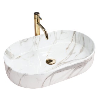 Rea Nadia Shiny Aiax umywalka nablatowa 61x38,5cm