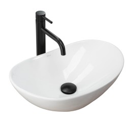Rea Royal Mini umywalka nablatowa 47x30cm