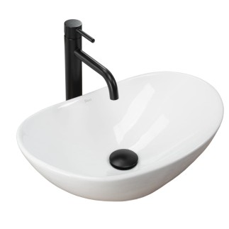 Rea Royal Mini umywalka nablatowa 47x30cm