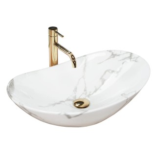 REA Royal Marmo Shiny umywalka nablatowa