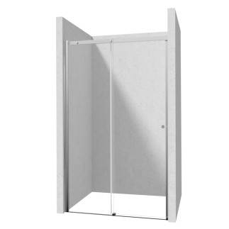 Deante Kerria Plus drzwi prysznicowe przesuwne 130 cm chrom