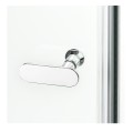 New Trendy New Soleo kabina prostokątna chrom 80X90X195cm